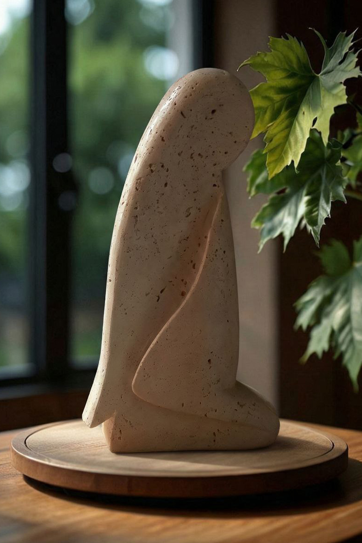 مجسمه زن دکوراتیو