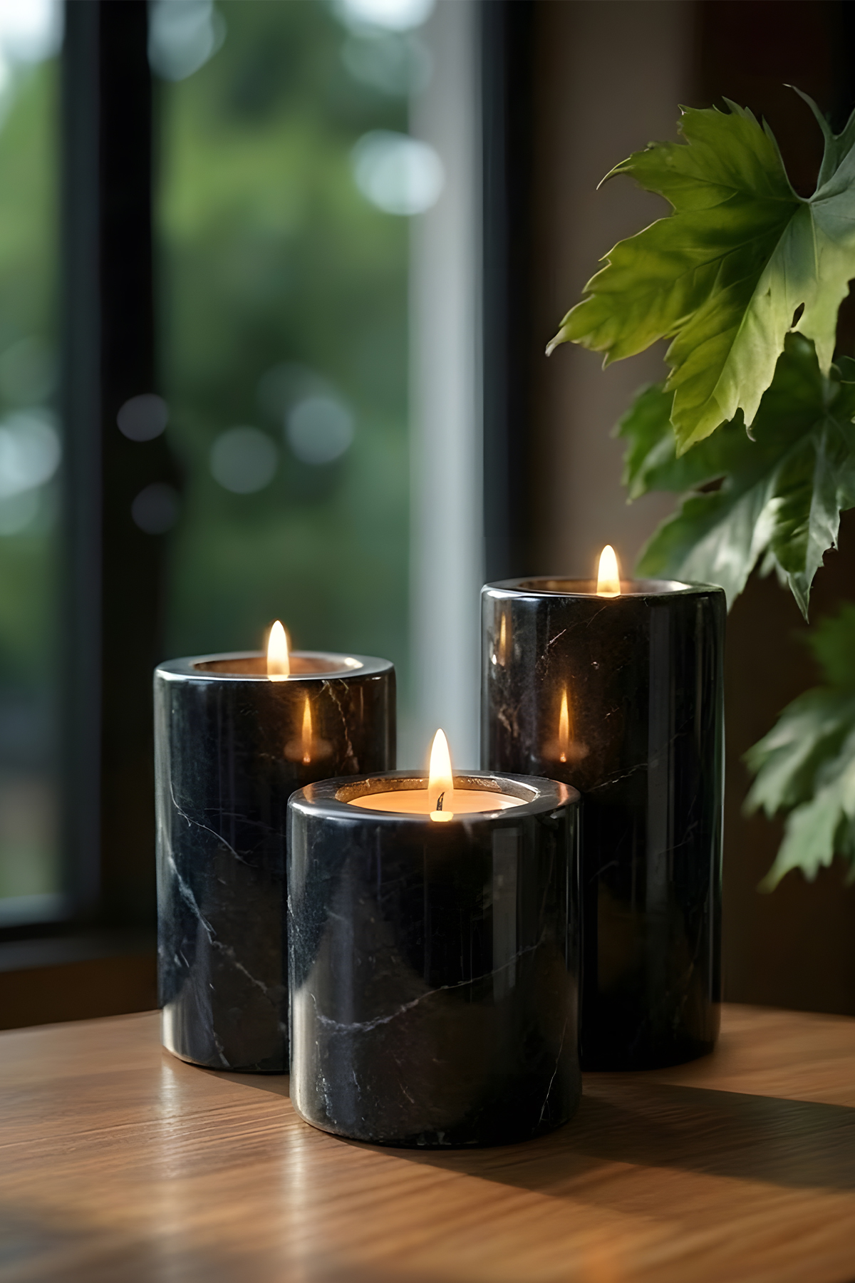 ست سه تایی جا شمعی