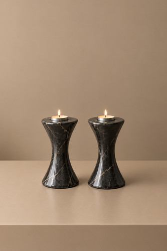 شمعدان CURVE- ست دوتایی | Y Design Collection