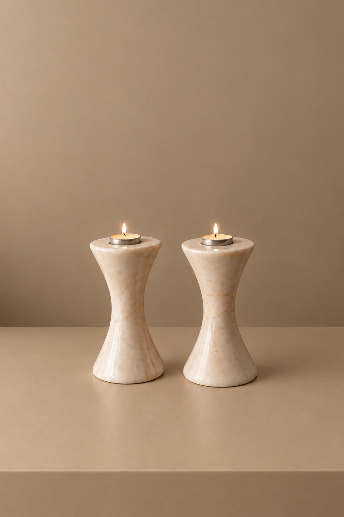 شمعدان CURVE- ست دوتایی | Y Design Collection