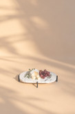 استند مزه بیضی - سنگ سفید